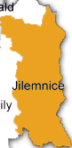 mapa okresu Jilemnice